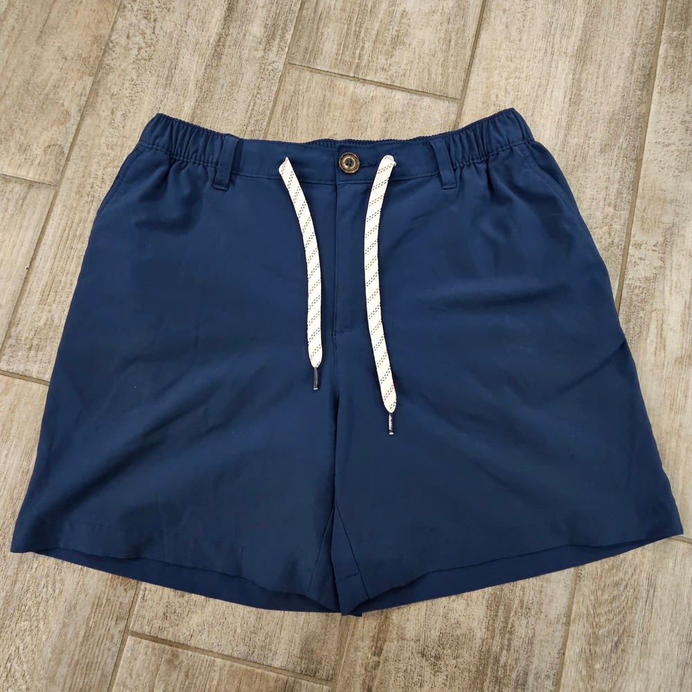 Chubbies Everywear Shorts Mens L Blue 6" Preppy Performance Athleisure Summer
